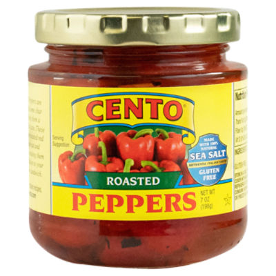 CENTO Roasted Peppers, 7 oz, 7 Ounce
