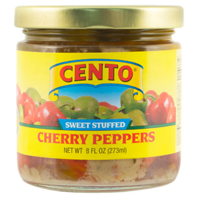 Cento Sweet Stuffed Cherry Peppers, 8 fl oz