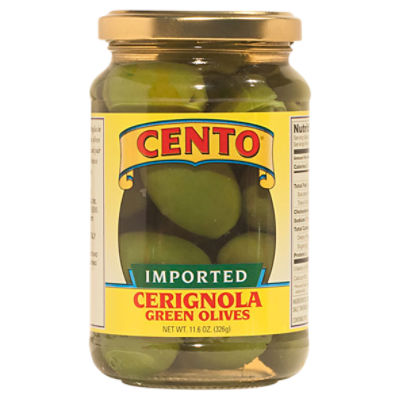 Cento Jumbo Pitted California Ripe Olives, 5.75 oz