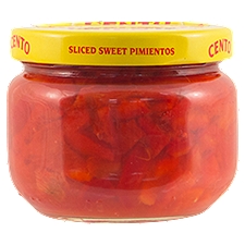 Cento Sliced Sweet Pimientos, 4 oz, 4 Ounce