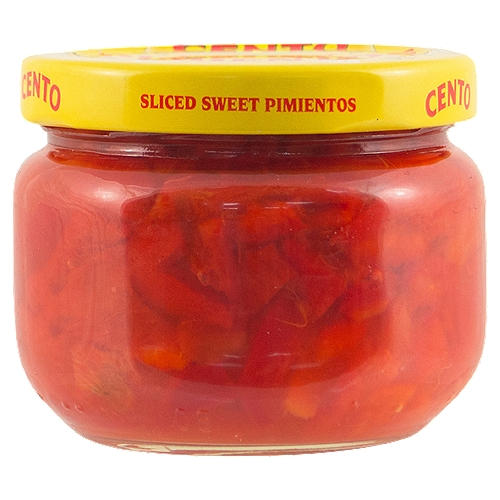 Cento Sliced Sweet Pimientos, 4 oz