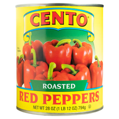 Cento Roasted Red Peppers, 28 oz