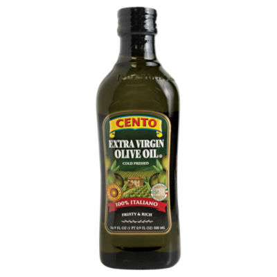 CENTO 100% Italiano Extra Virgin Olive Oil, 16.9 fl oz