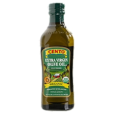 Cento Olive Oil, Cold Pressed Organic Extra Virgin, 16.9 Fluid ounce