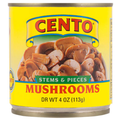 CENTO Stems & Pieces Mushrooms, 4 oz