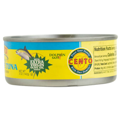 CENTO Solid White Albacore Tuna in Olive Oil, 5 oz - ShopRite