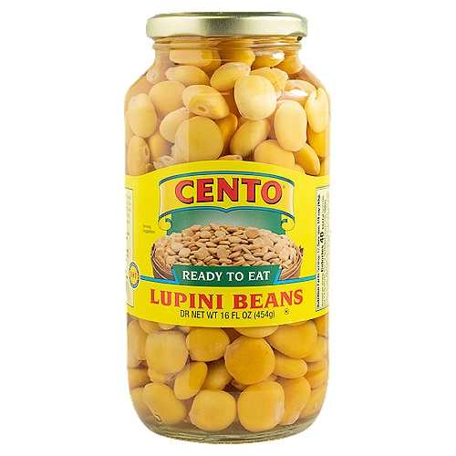 CENTO Ready to Eat Lupini Beans, 16 fl oz