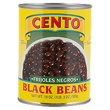 Cento Black Beans, 19 Ounce