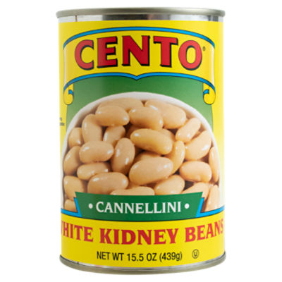 Cento Cannellini White Kidney Beans, 15.5 oz