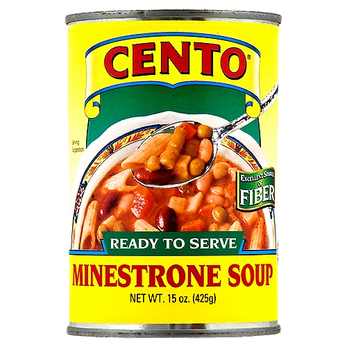 Cento Minestrone Soup, 15 oz