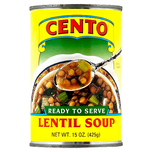 Cento Lentil Soup, 15 oz