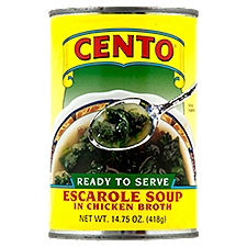 Cento Escarole in Chicken Broth, Soup, 14.75 Ounce