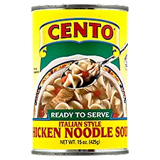 CENTO Italian Style Chicken Noodle Soup, 15 oz