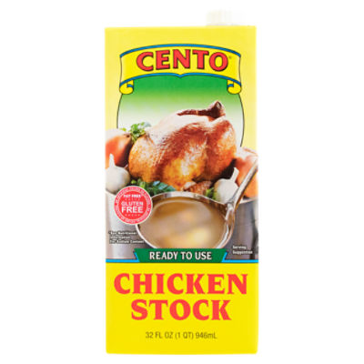 Cento Ready to Use Chicken Stock, 32 fl oz, 32 Ounce