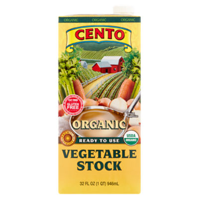 Cento Organic Vegetable Stock, 32 fl oz