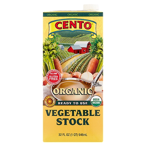Cento Organic Vegetable Stock, 32 fl oz