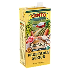Cento Organic, Vegetable Stock, 32 Fluid ounce