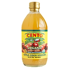 Cento Organic Raw Unfiltered Apple Cider Vinegar, 16.9 fl oz