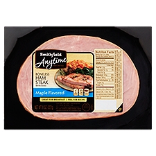 Smithfield Anytime Favorites Maple Flavored Boneless Ham Steak, 8 oz