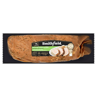 Smithfield Roasted Garlic & Herb Fresh Pork Loin Filet, 27.2 oz ShopRite