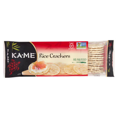 KaMe Seaweed Rice Crackers, 3.5 oz Gourmet