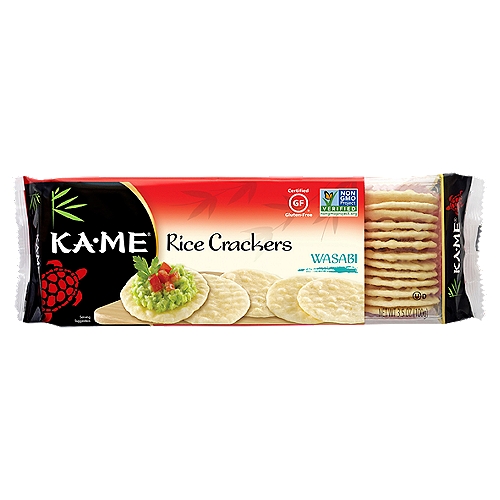 Ka-Me Wasabi Rice Crackers, 3.5 oz
