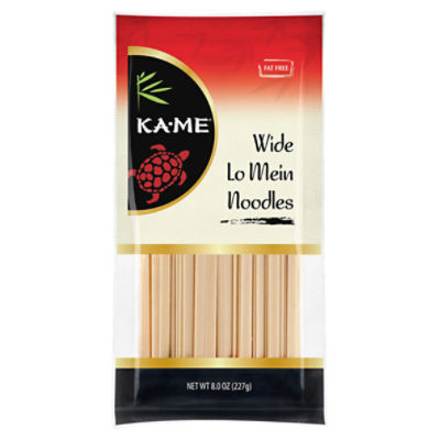 Ka-Me Wide Lo Mein Noodles, 8.0 oz