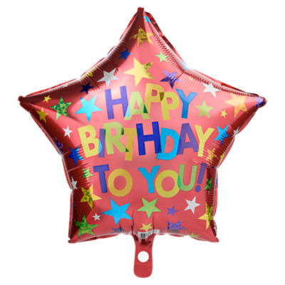 Happy Birthday To You! Foil Balloon, 17 in, 1 count, 1 Each