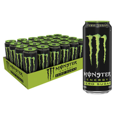 Monster Energy Zero Sugar Energy Drink, 16 fl oz