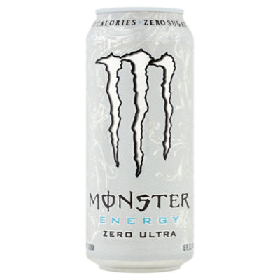 Monster Energy Zero Ultra Energy Drink, 16 fl oz