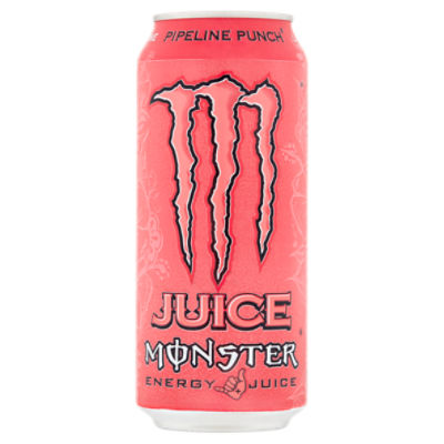 Monster Energy Pipeline Punch Juice Energy Drink, 16 fl oz