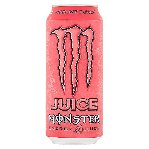 Monster Energy Pipeline Punch Juice Energy Drink, 16 fl oz