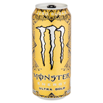 Monster Zero Sugar Ultra Gold Energy Drink, 16 fl oz