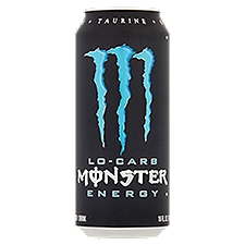 Monster Energy Lo-Carb, Energy Drink, 16 Fluid ounce