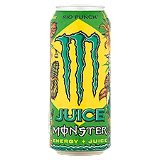 Monster Rio Punch Juice Energy Drink, 16 fl oz, 16 Fluid ounce