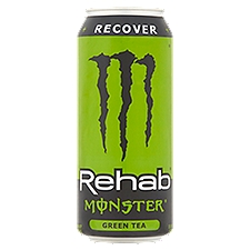 Monster Rehab Green Tea Energy Drink, 15.5 fl oz, 15.5 Fluid ounce