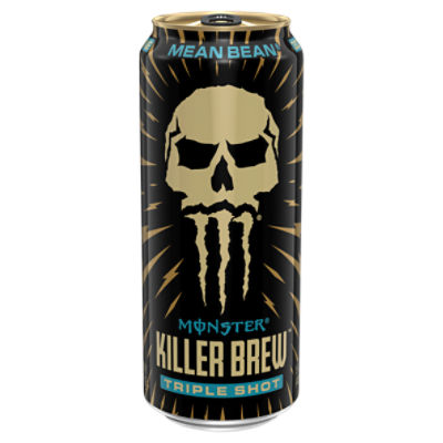 Monster Killer Brew Mean Bean Triple Shot Energy Coffee, 15 fl oz