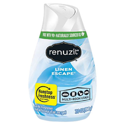 Renuzit Linen Escape Gel Air Freshener, 7.0 oz The Fresh Grocer