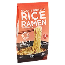 Lotus Foods Millet & Brown Rice Ramen Red Miso Soup, 2.8 oz