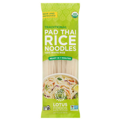 Lotus Foods Traditional Pad Thai Rice Noodles, 8 oz ShopRite