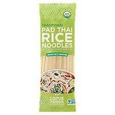 Lotus Foods Rice Noodles, Traditional Pad Thai , 8 Ounce