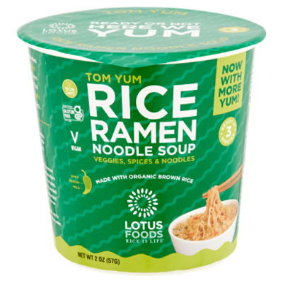 Lotus Foods Tom Yum Rice Ramen Noodle Soup, 2 oz ShopRite