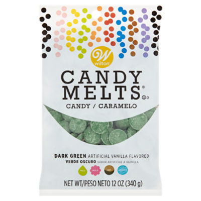 Wilton Dark Green Candy Melts Candy, 12 oz.