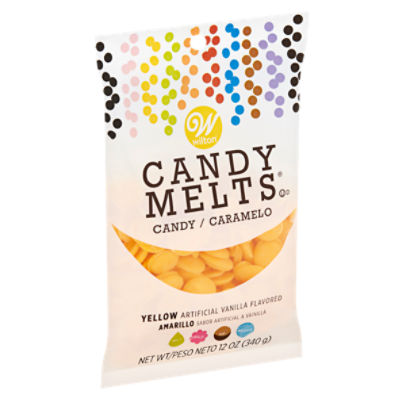 Wilton Candy Melts Yellow Candy, 12 oz