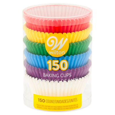 Wilton Rainbow Baking Cups, 150 each