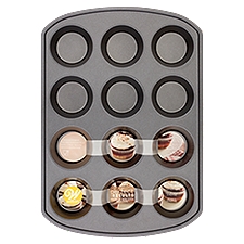 Wilton Perfect Results Muffin Pan, Premium Non-Stick Bakeware 12-Cup, 1 Each