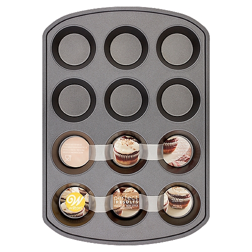 Wilton Perfect Results Premium Non-Stick Bakeware 12-Cup Muffin