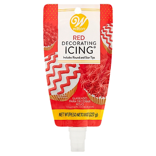 Wilton Red Decorating Icing, 8 oz