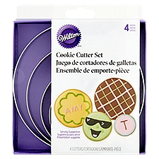Wilton Cookie Cutter Set, 4 count
