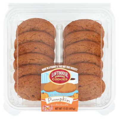 Lofthouse Pumpkin Snickerdoodle Cookies, 12 count, 15 oz